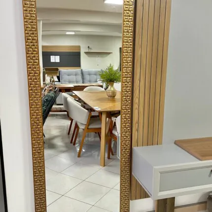Espelho com Moldura 1,63m x 63cm Madeirado 01 (20) - Imagem 3