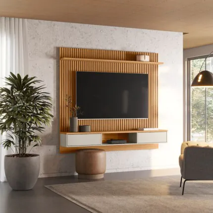 Painel 1,80m Genova Ripado Nature (4138) - Imagem 7