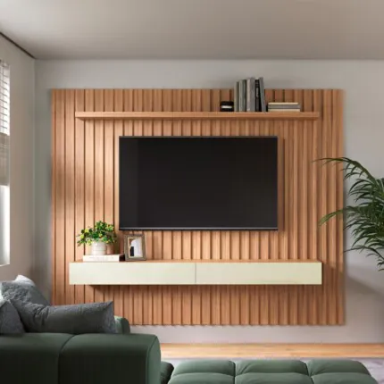Painel 2,23m Ripado MDF TB182 (3075) - Imagem 1