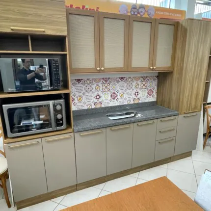 Cozinha 2,80m Botanic com Tela (4351) - Imagem 6
