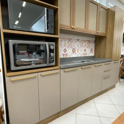Cozinha 2,80m Botanic com Tela (4351) - Imagem 7