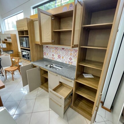 Cozinha 2,80m Botanic com Tela (4351) - Image 8