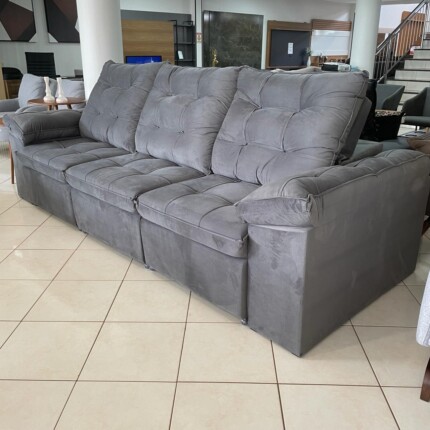 Sofa 3,05m Marselha em Veludo (4368) - Imagem 7