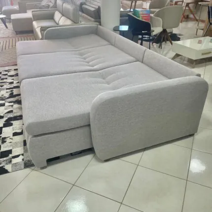 Sofa 3m Zurich vira Cama tecido Linho (3921) - Imagem 8
