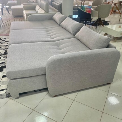 Sofa 3m Zurich vira Cama tecido Linho (3921) - Imagem 2