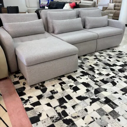 Sofa 3m Zurich vira Cama tecido Linho (3921) - Imagem 5