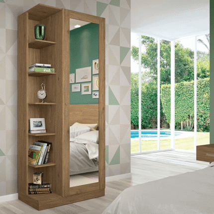 Multiuso 69cm Duetto com Espelho 1 Porta (2315) - Imagem 1