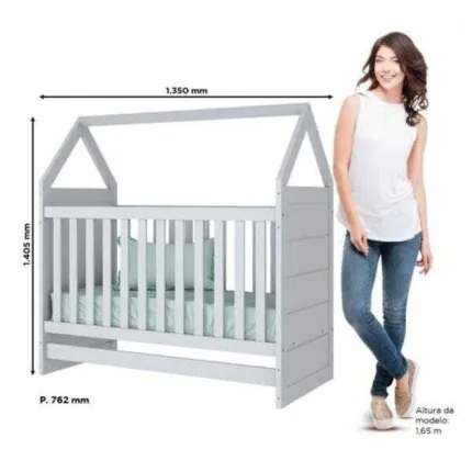 Quarto Infantil Americano Branco - 03 Peças - Imagem 6