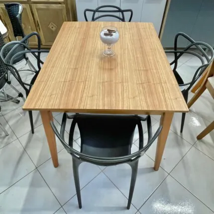 Mesa 1,15m Avela (3648) com 4 Cadeiras Aviv Allegra 184kg (1203) - Imagem 2