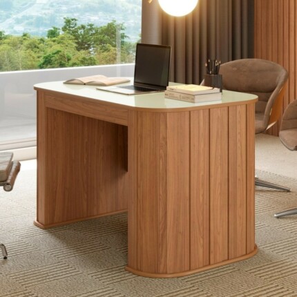 Mesa Escritorio 1,35m C721 MDF com 1 Gaveta (2144) - Image 6