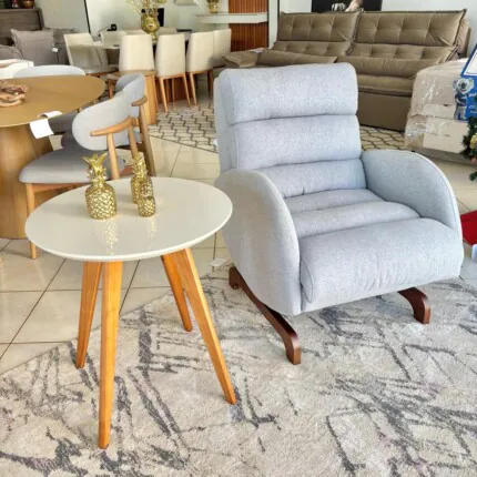 Poltrona com Balanço Tonia Tecido Pet Friendly (1657) - Imagem 3
