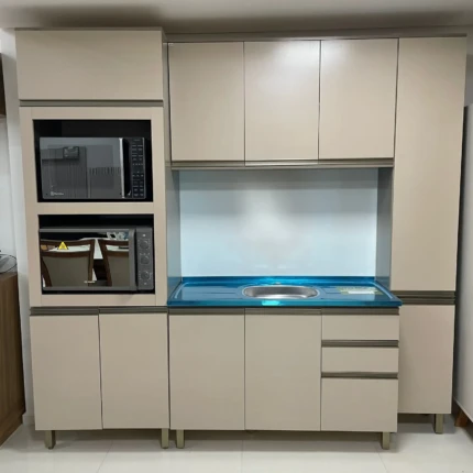 Cozinha 2,27m Modulada 100% MDF Connect (5979)