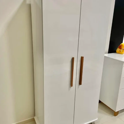 Armário 80cm Multiuso 2 Portas Rubi Branco (4706) - Imagem 3