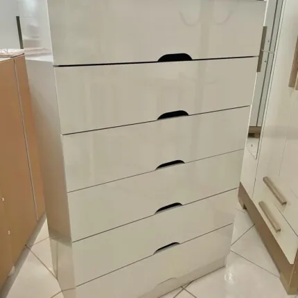 Comoda 80cm 6 Gavetas Sevilha MDF (958)
