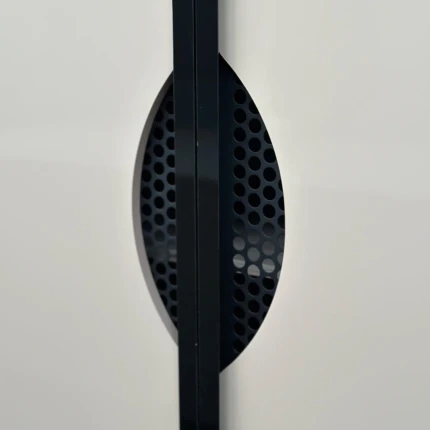 Roupeiro 2,42m 6 Portas em MDF-BP detalhes Preto (6344) - Imagem 5