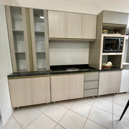 Cozinha 2,70m Luana 100% MDF Modulada (4741) - Imagem 3
