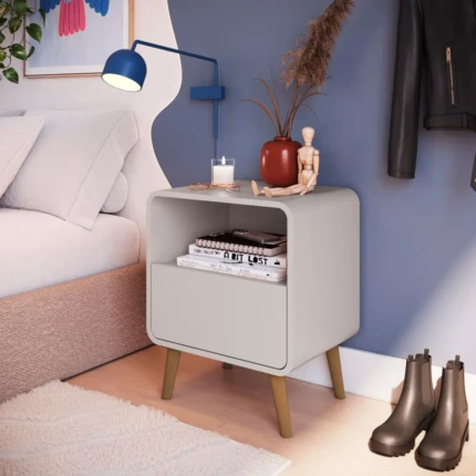 Mesa de Cabeceira 1 Gaveta Dunas (4494)