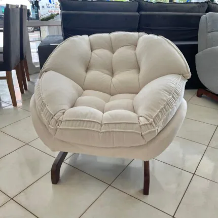 Poltrona com Balanço Lua Boucle Nobre (1234) - Imagem 6