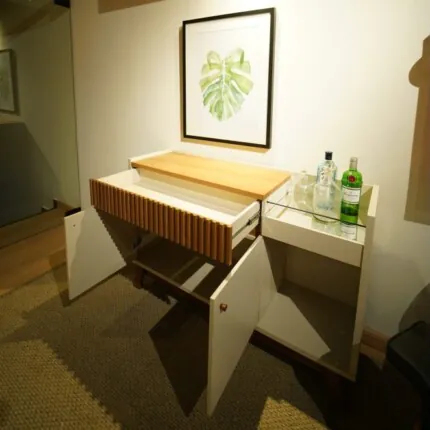 Balcao Buffet 1,33m Lucca com Ripado Lucca (1246) - Imagem 4