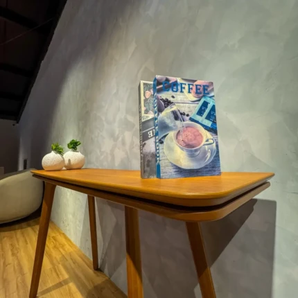 Aparador 1,36m Zury Nature com Pé Madeira (4299) - Imagem 3