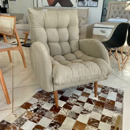 Poltrona Carla Bege (4158)