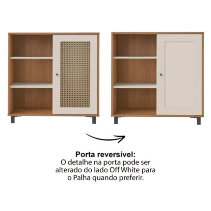 Balcao Buffet 80cm 1339 Charlote Cinamomo (6146) - Imagem 4