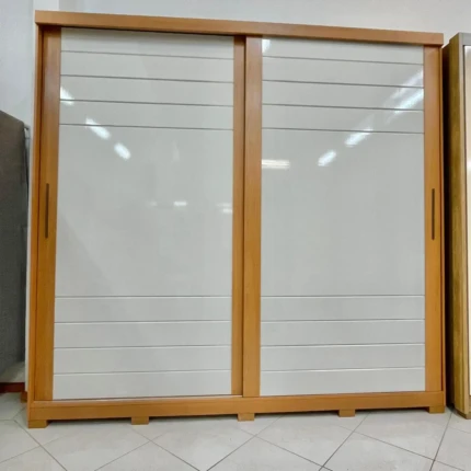 Roupeiro 2,50m 2 Portas Deslizantes MDF Cayman (6031)