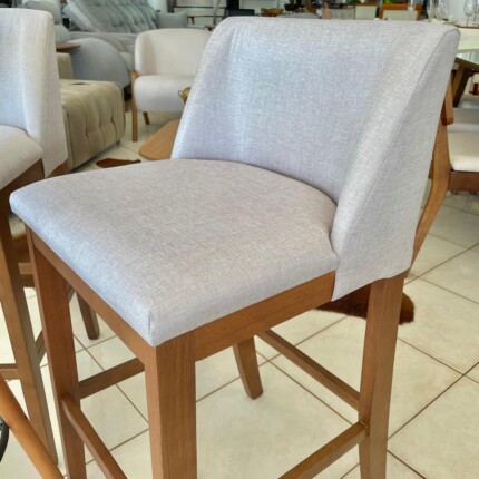 Kit Mesa Bistro Gourmet com Vidro com 2 Banquetas Ambient (5582-3541) - Imagem 2