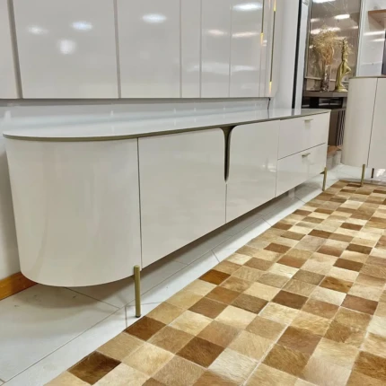 Home 2,41m Celine com Led em MDF Off White (4681) - Imagem 6