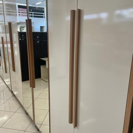 Roupeiro 2,73m 6 Portas MDF New Imperio com Espelho (1167) - Imagem 10