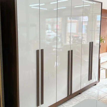 Roupeiro 2,75m 6 Portas 100% MDF Dubai (2888) - Imagem 4