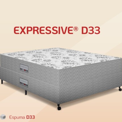 Cj. Box CASAL 1,38m Expressive – Firme – Castor (4835) - Imagem 1