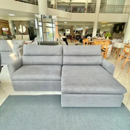 Sofa 2,50m Dublin Cinza - Di Qualita (5583) - Imagem 5