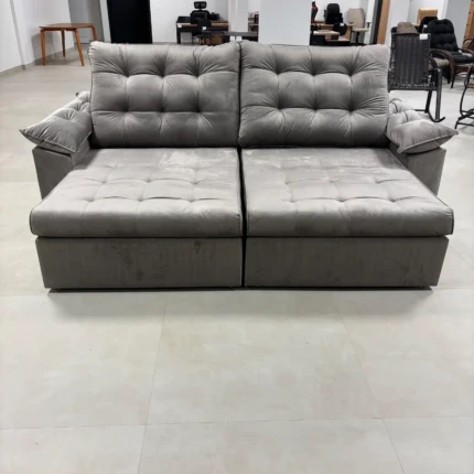 Sofa 2,50m Ferrero com Braços Almofadado (6823) - Imagem 4