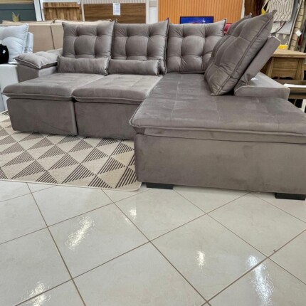 Sofa de Canto 2,70m x 2,50m Napoles (439) - Imagem 4