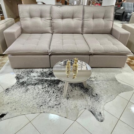 Sofa 2,90m Vancouver em LINHO - Di Qualita (6686) - Imagem 5