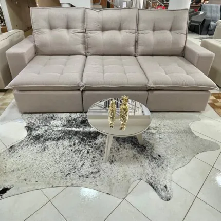 Sofa 2,90m Vancouver em LINHO - Di Qualita (6686) - Imagem 5