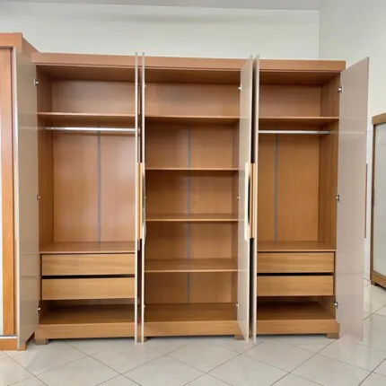 Roupeiro 2,42m 100% MDF CB02R580 com tela (2524) - Imagem 2