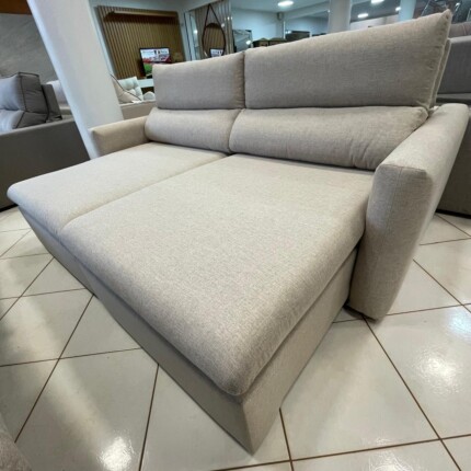 Sofa 2,50m Dublin Linho Bege - Di Qualita (6577) - Imagem 3