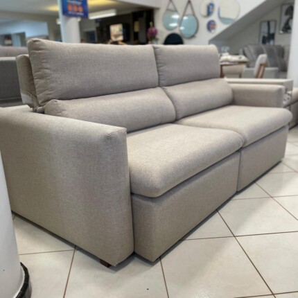 Sofa 2,50m Dublin Linho Bege - Di Qualita (6577) - Imagem 5