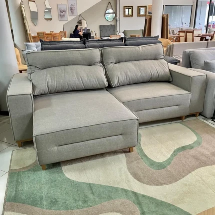 Sofa 2,60m Taylor Enele em Tecido Tricot Nobre (1965) - Imagem 5