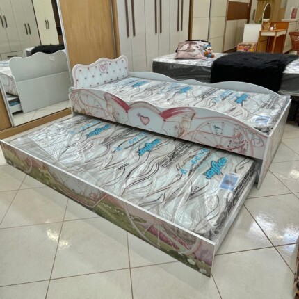 Cama Solteiro Reino Mágico com Cama Auxiliar (1314) - Image 4