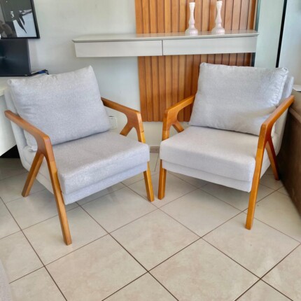 Poltrona Amber Tecido Boucle (6288) - Imagem 3