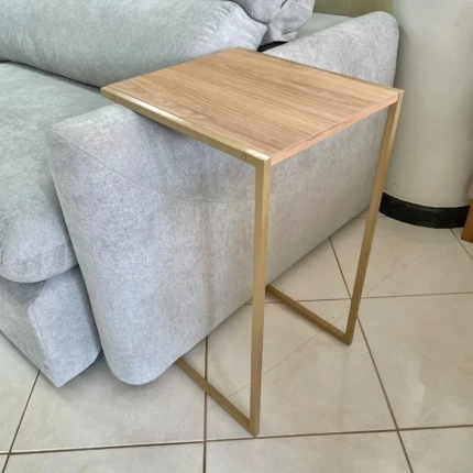Mesa Lateral Hannover Dourada (1423)
