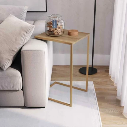 Mesa Lateral Hannover Dourada (1423)