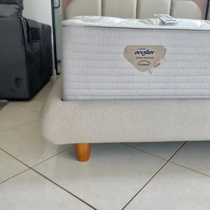 Cama Estofada Queen com Colchão Privilege de Molas - Macio - Ecoflex (2304-3511-4024) - Imagem 3