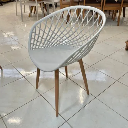 Mesa 1,20m Tampo Quartzo (3198) com 04 Cadeiras Monaco Fendi (2340) - Imagem 3