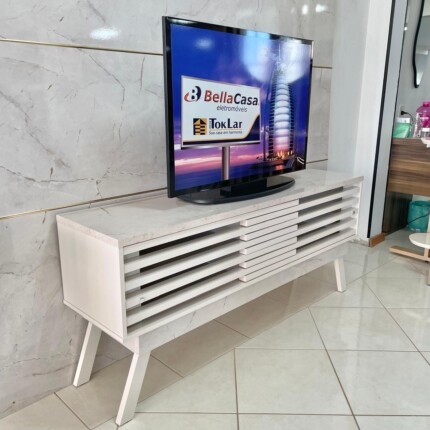 Painel 2,08m Guapore Marmorizado Calacata com Bancada Frizz (1460-6243) - Imagem 3