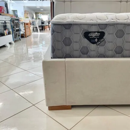 Cama Baú Queen 1,58m com Colchão de Aromata Terapia Ecoflex (6078-4058) - Image 3