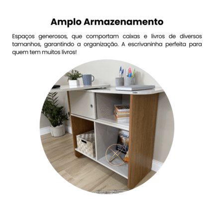 Mesa Flex Canto ou Reta Nomad Office (4625) - Imagem 6